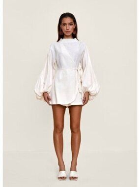 AI-6. Andrea Iyamah Baso Romper Limestone